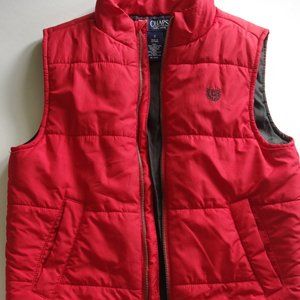Chaps boys red puffer vest